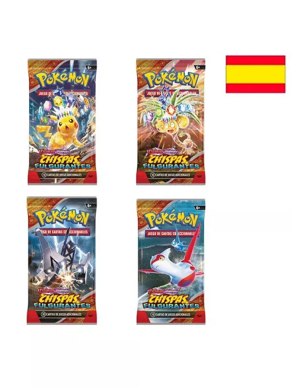 Chispas Fulgurantes Booster Box Display (36 unidades) SV8 Español - Pokémon TCG