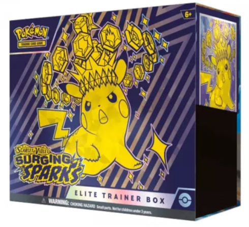 ETB Surging Sparks | Elite Trainer Box | POKÉMON | Inglés