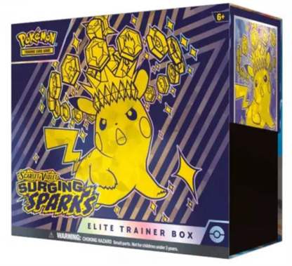 ETB Surging Sparks | Elite Trainer Box | POKÉMON | Inglés